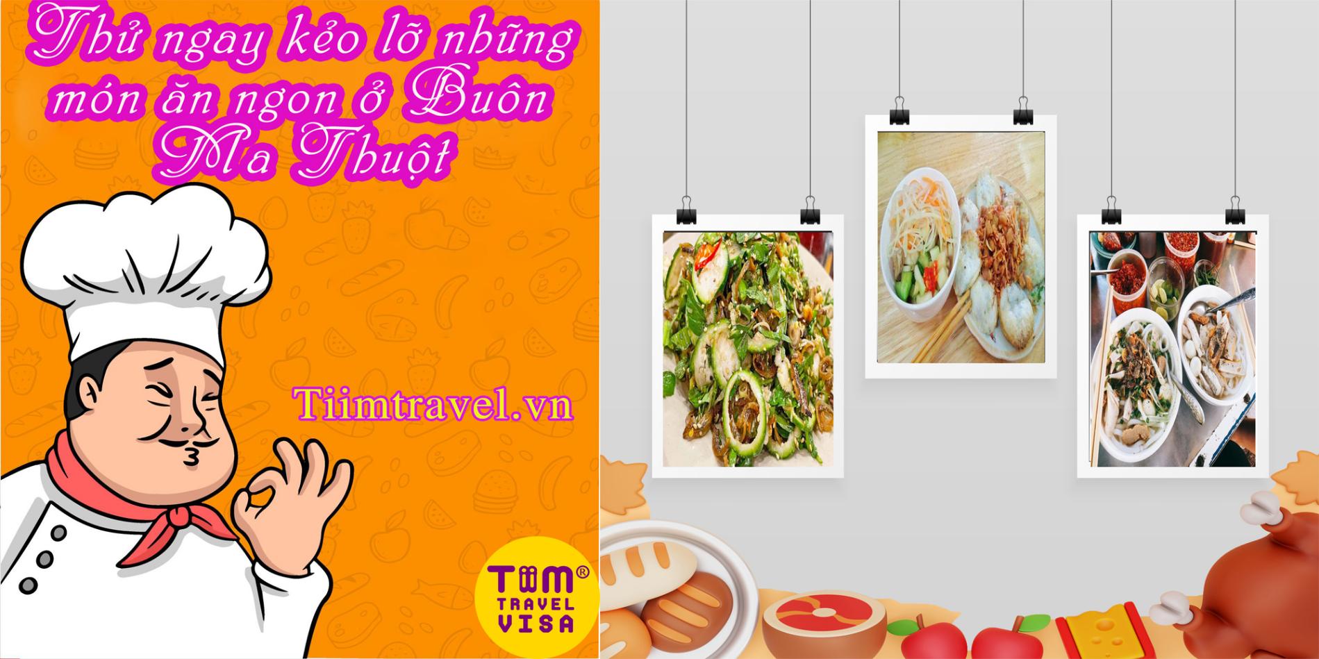 Thử ngay kẻo lỡ những món ăn ngon ở Buôn Ma Thuột