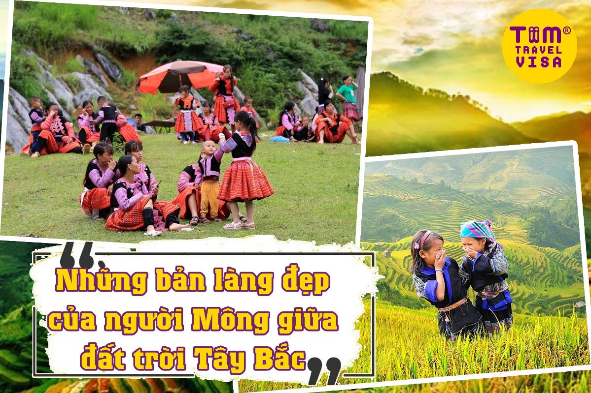 Những bản làng đẹp của người Mông giữa đất trời Tây Bắc
