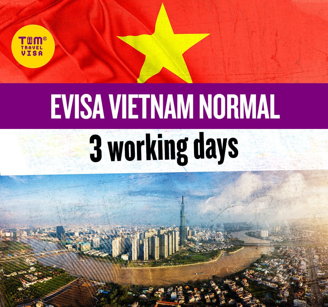 Evisa Vietnam Normal 3 working days