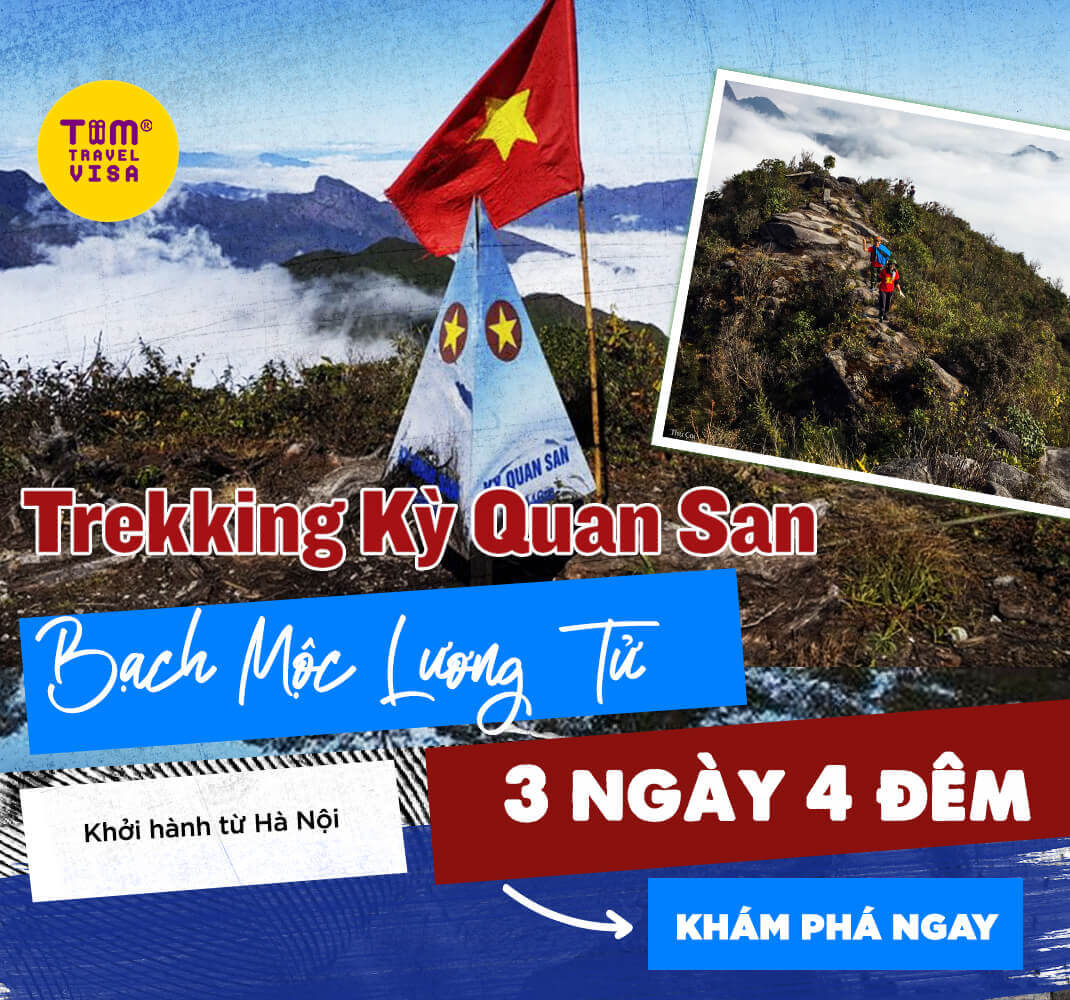 Trekking Kỳ Quan San (Bạch Mộc Lương Tử) 3 ngày 4 đêm