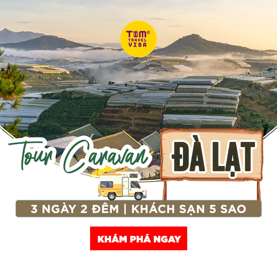 Tour caravan Đà Lạt 3 ngày 2 đêm khách sạn 5 sao