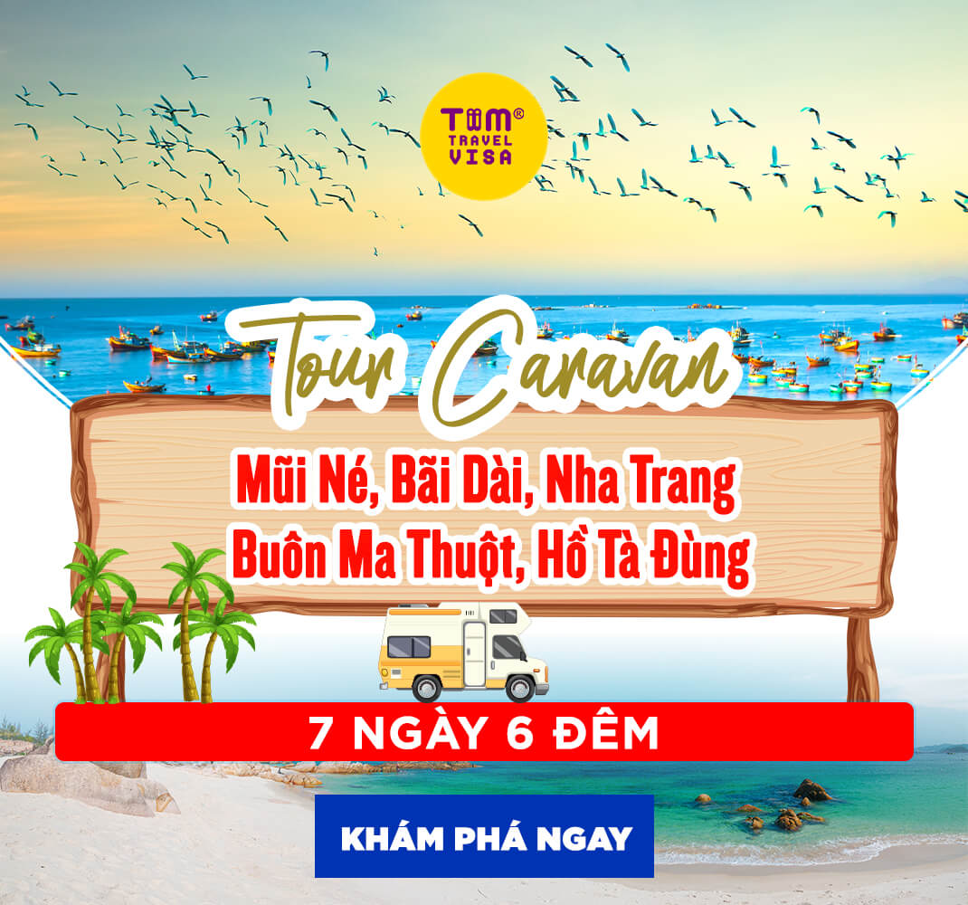 Tour caravan Mũi Né, Nha Trang, Buôn Ma Thuột, Hồ Tà Đùng 6 ngày 5 đêm
