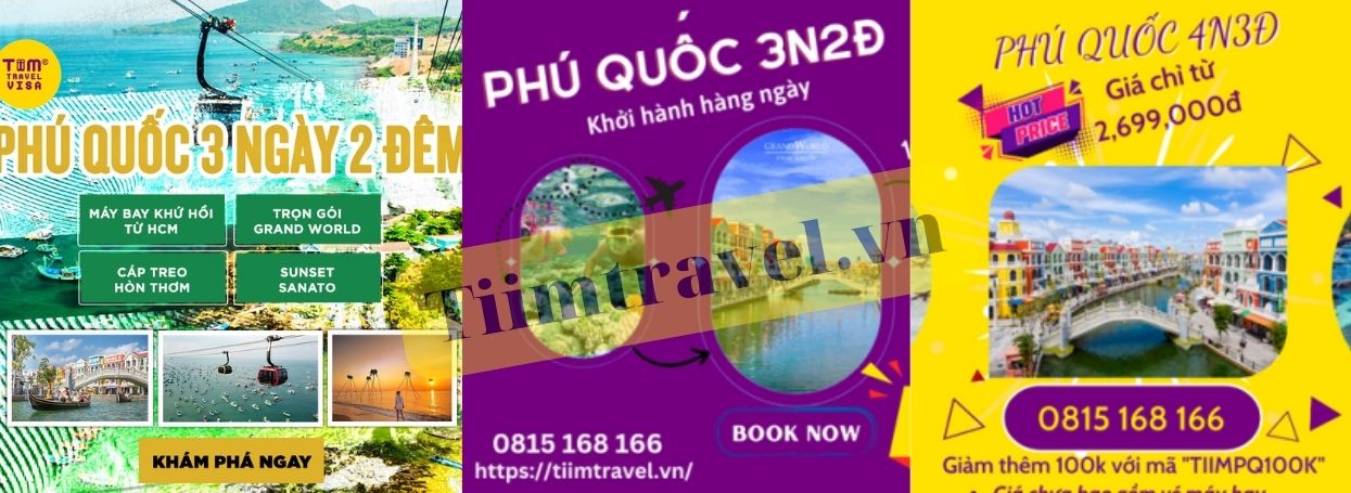 Tour du lịch Phú Quốc tháng 4 giá rẻ tại Tiim Travel