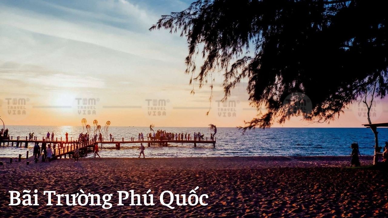 Bãi Trường: Đây là bãi biển dài nhất trên đảo Phú Quốc