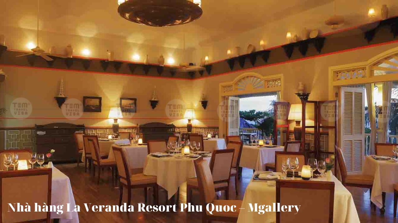 Nhà hàng của La Veranda Resort Phu Quoc – Mgallery 