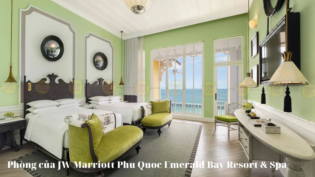 Các loại phòng của JW Marriott Phu Quoc Emerald Bay Resort & Spa