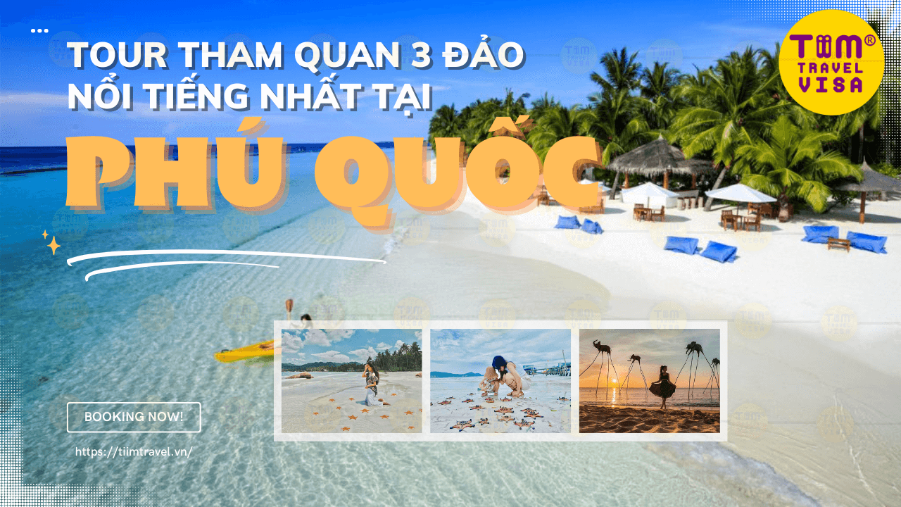 Tour 3 đảo Phú Quốc