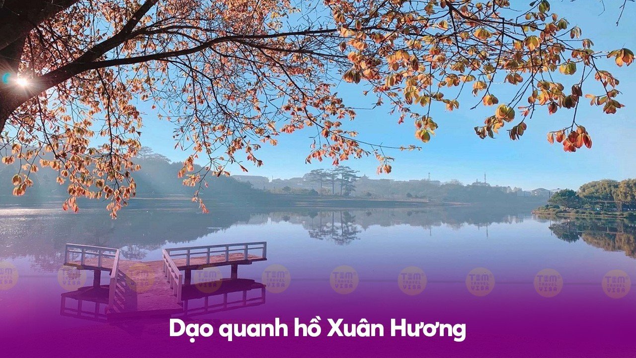 Dạo quanh hồ Xuân Hương 