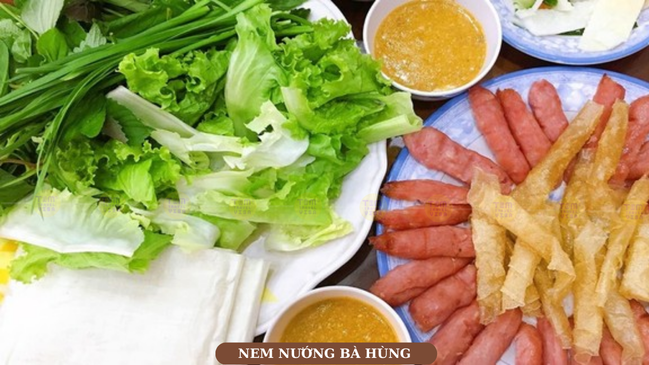 nem nướng bà hùng