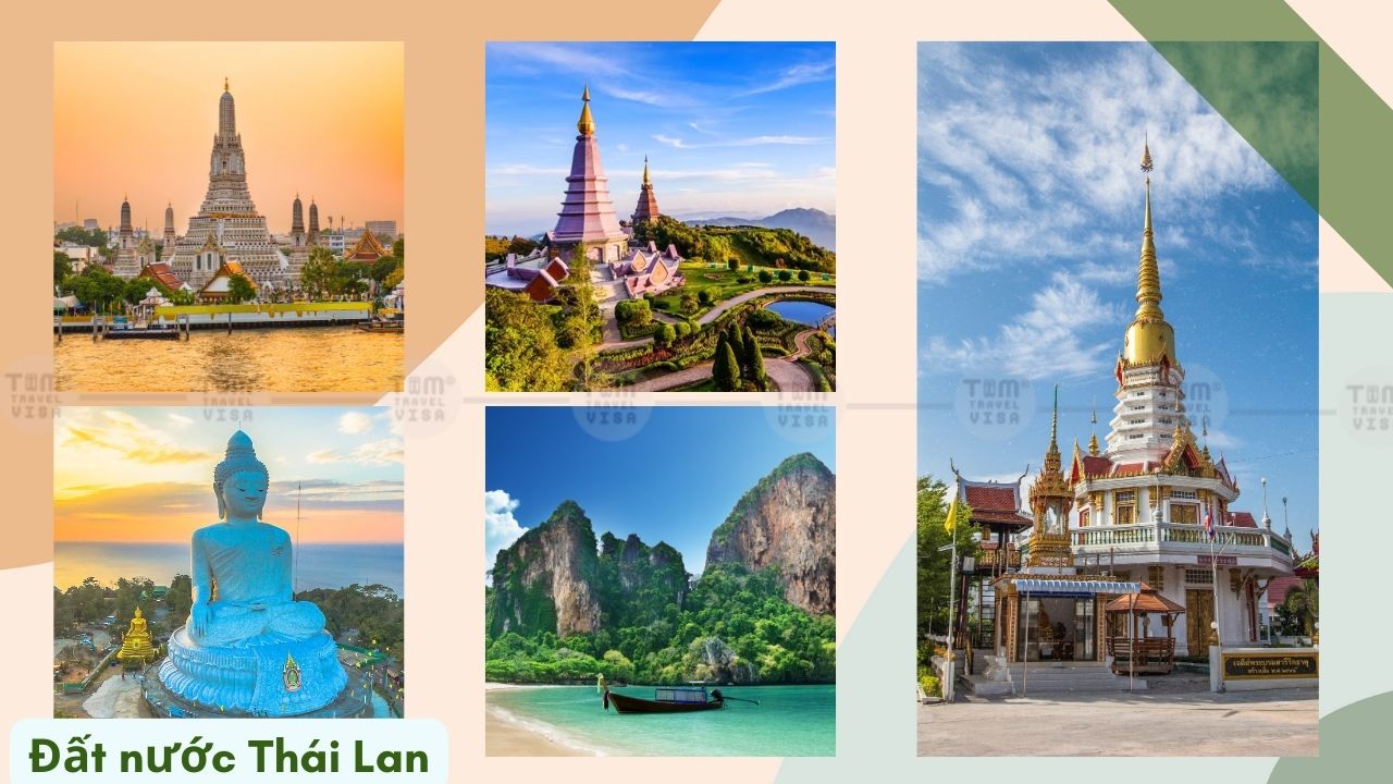 Thái Lan có nhiều điểm đến du lịch hấp dẫn 