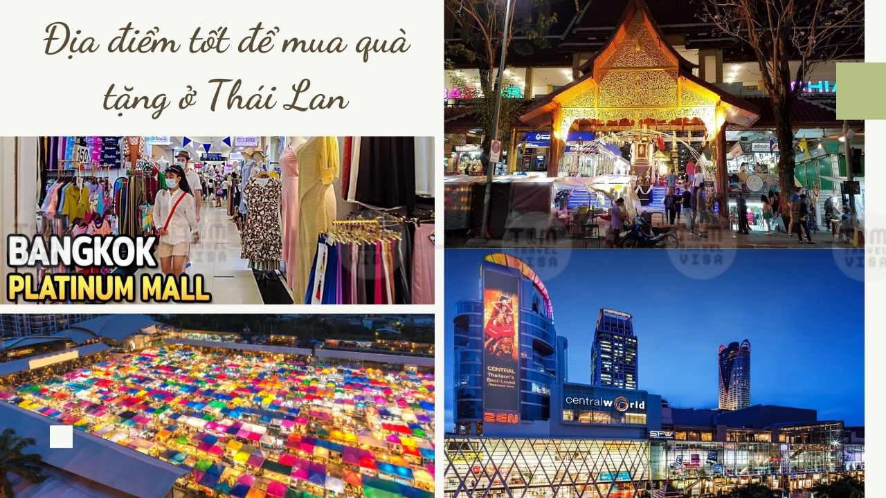 Những địa điểm đi du lịch Thái Lan mua quà 