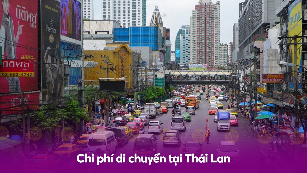 Chi phí di chuyển tại Thái Lan