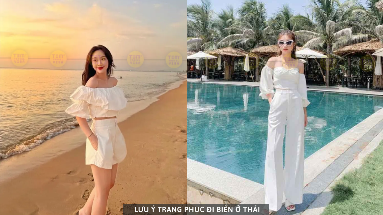 Lưu ý trang phục khi đi biển ở thái