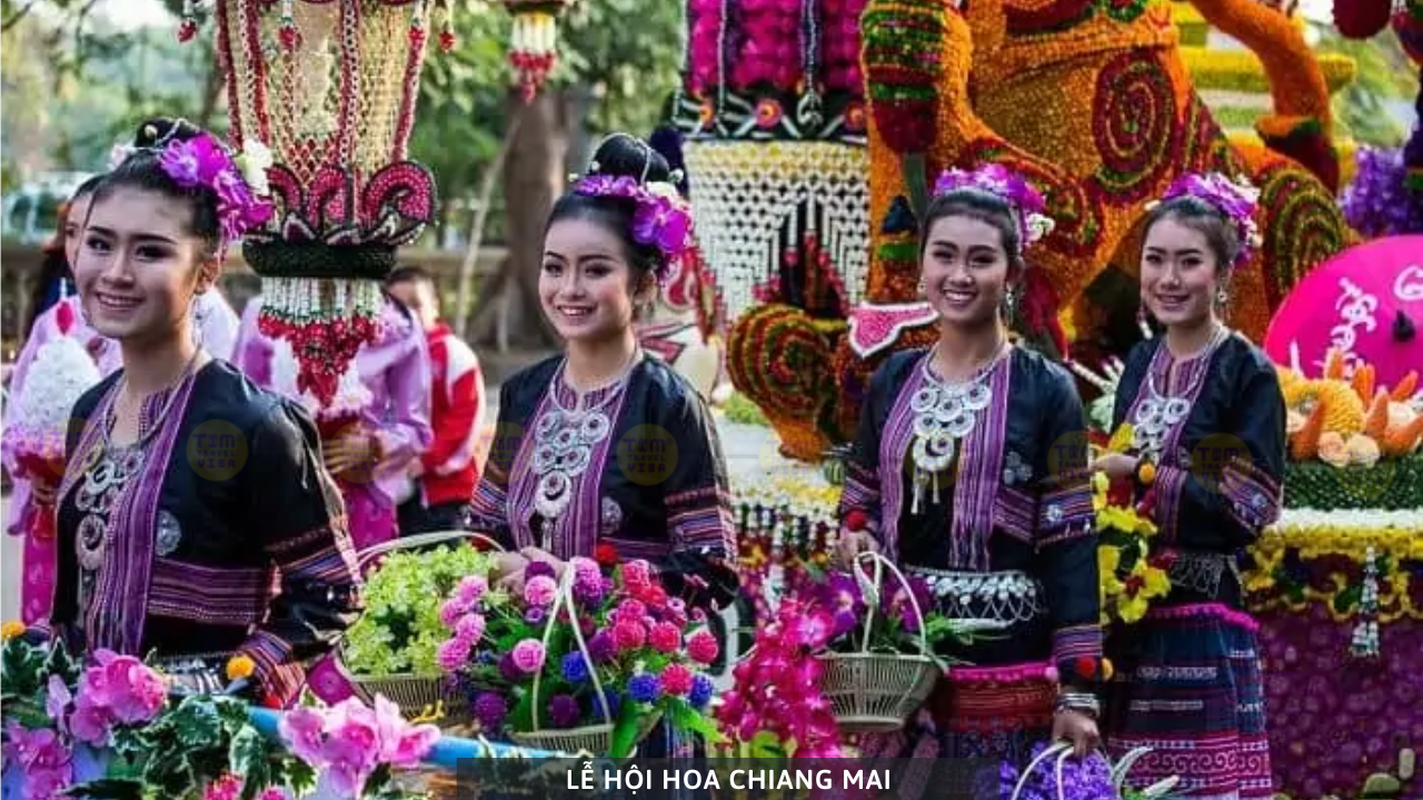 lễ hội hoa chiang mai