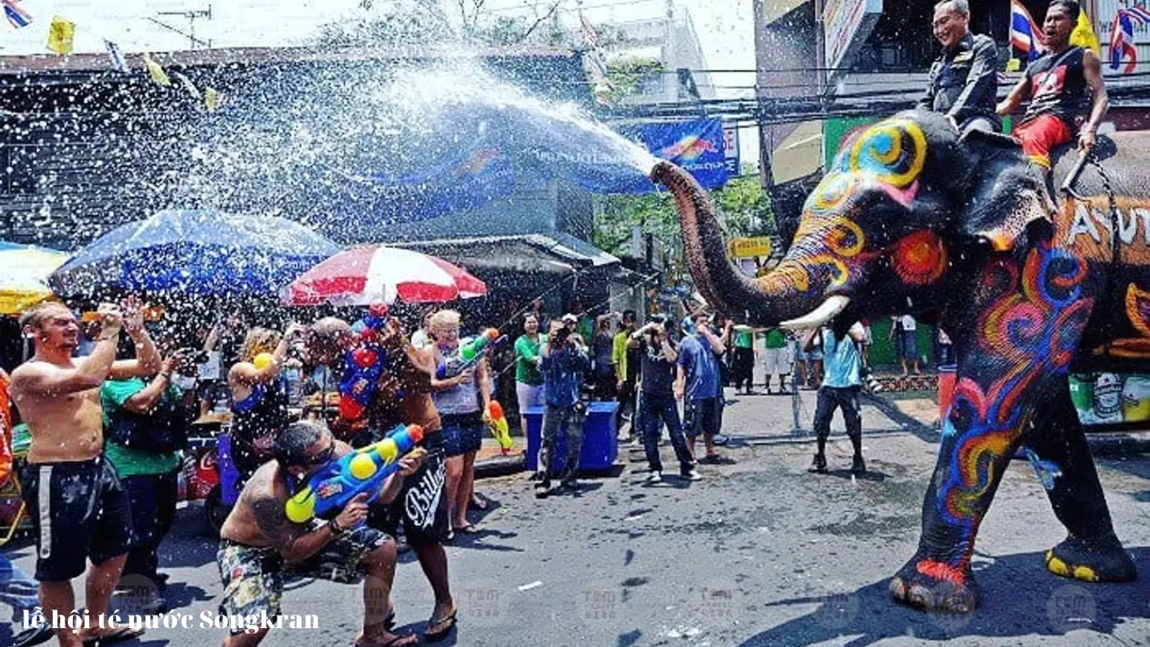  lễ hội té nước Songkran