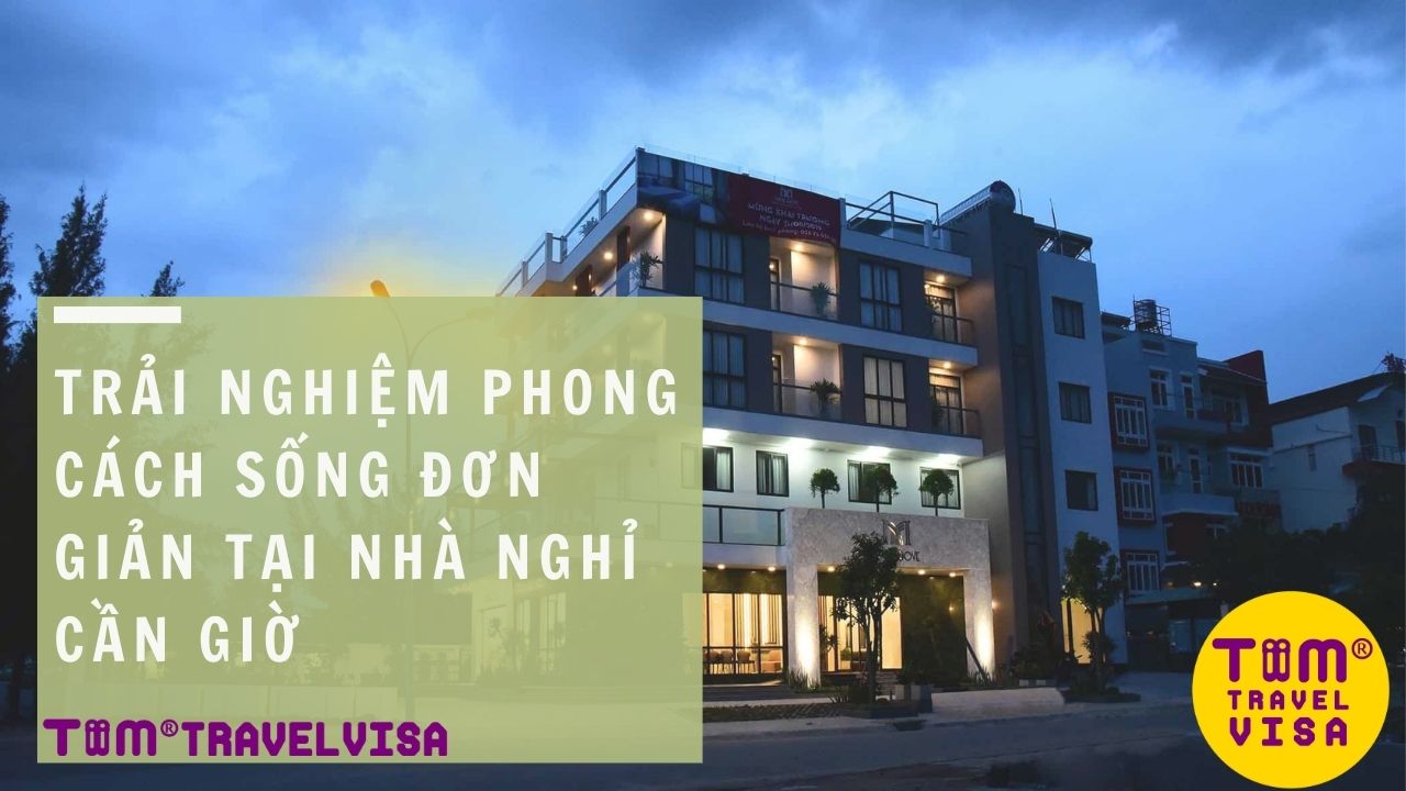 Trải nghiệm phong cách sống đơn giản tại nhà nghỉ Cần Giờ