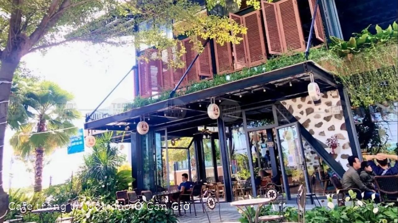 Tham khảo Cafe trang trí độc đáo Ở Cần Giờ