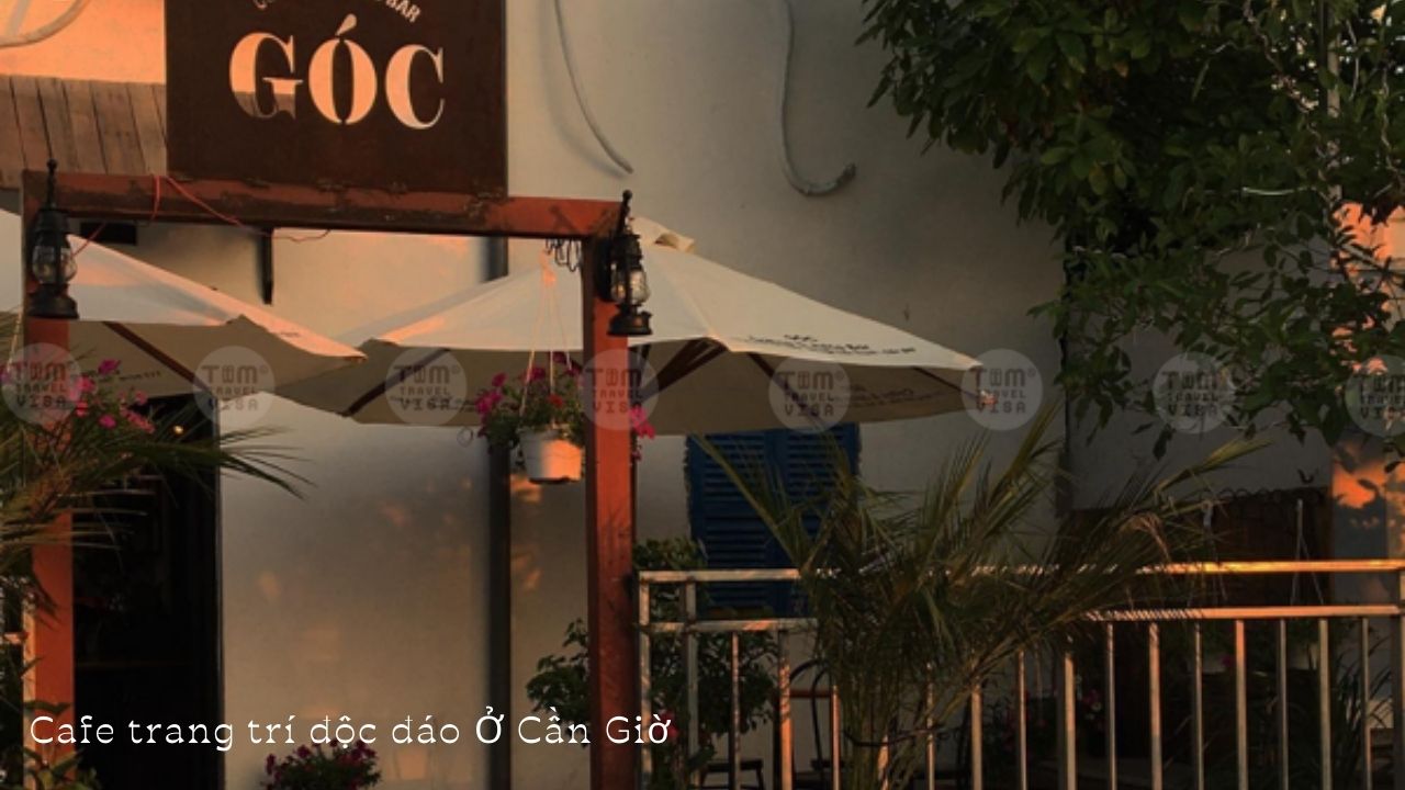 Tham khảo Cafe trang trí độc đáo Ở Cần Giờ