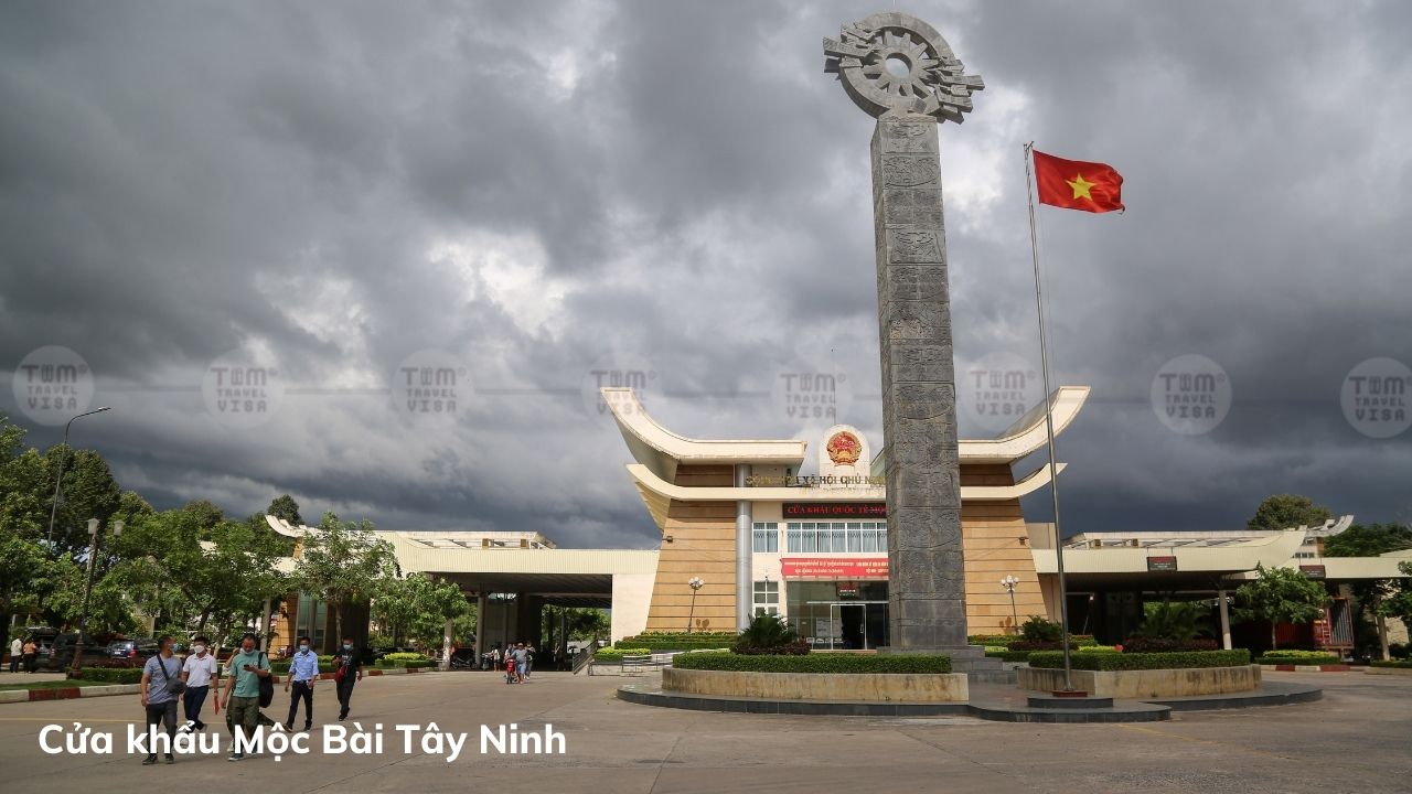 Vị trí và quy mô của Cửa khẩu Mộc Bài Tây Ninh