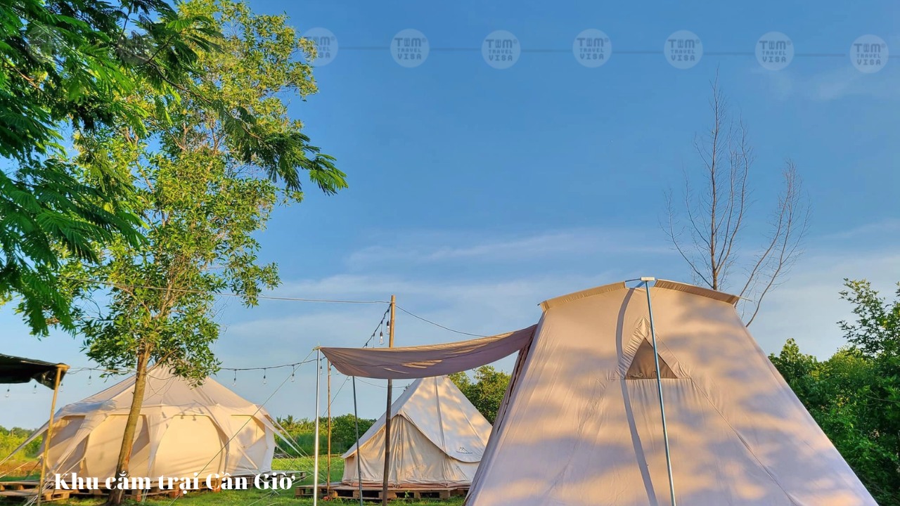 Cắm trại ở Cần Giờ
