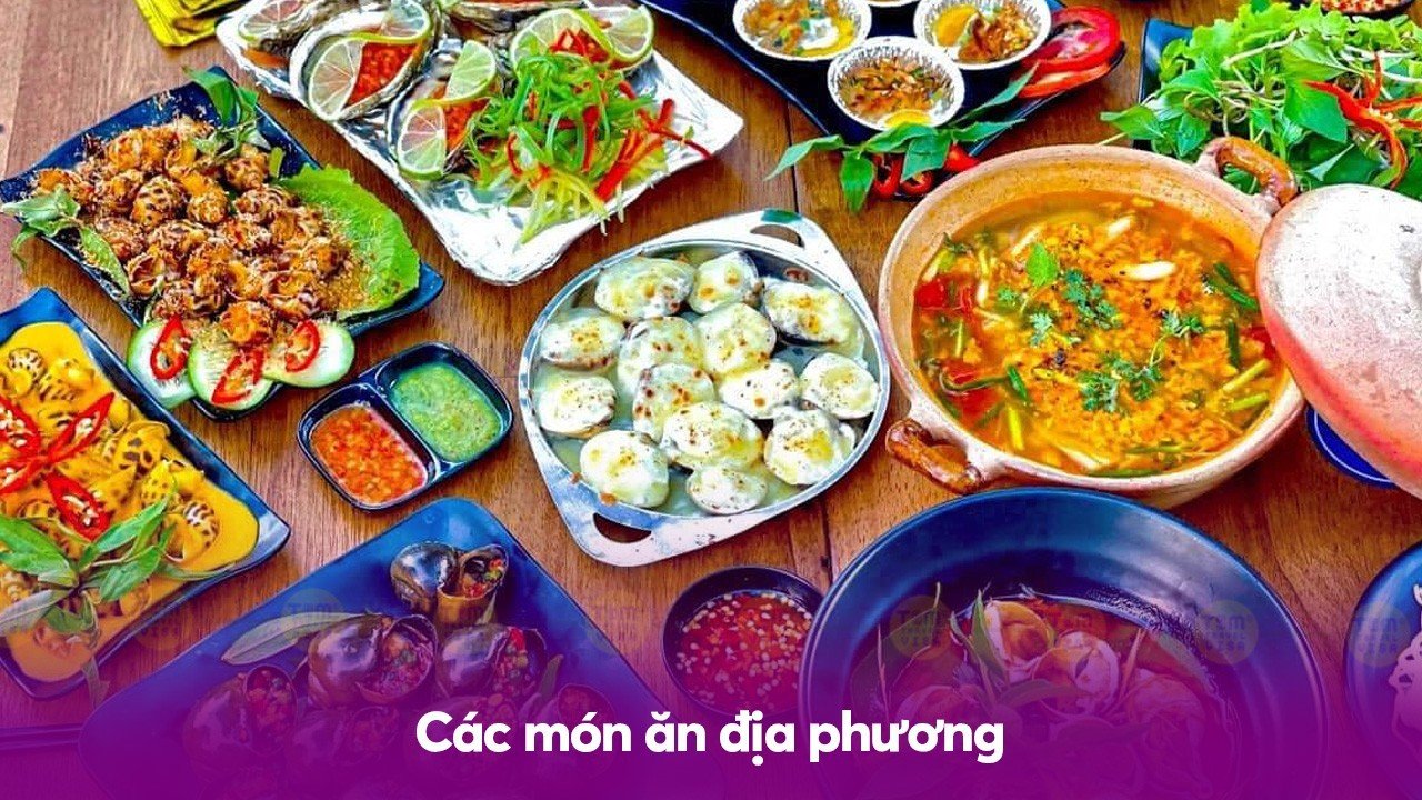 Các món ăn địa phương