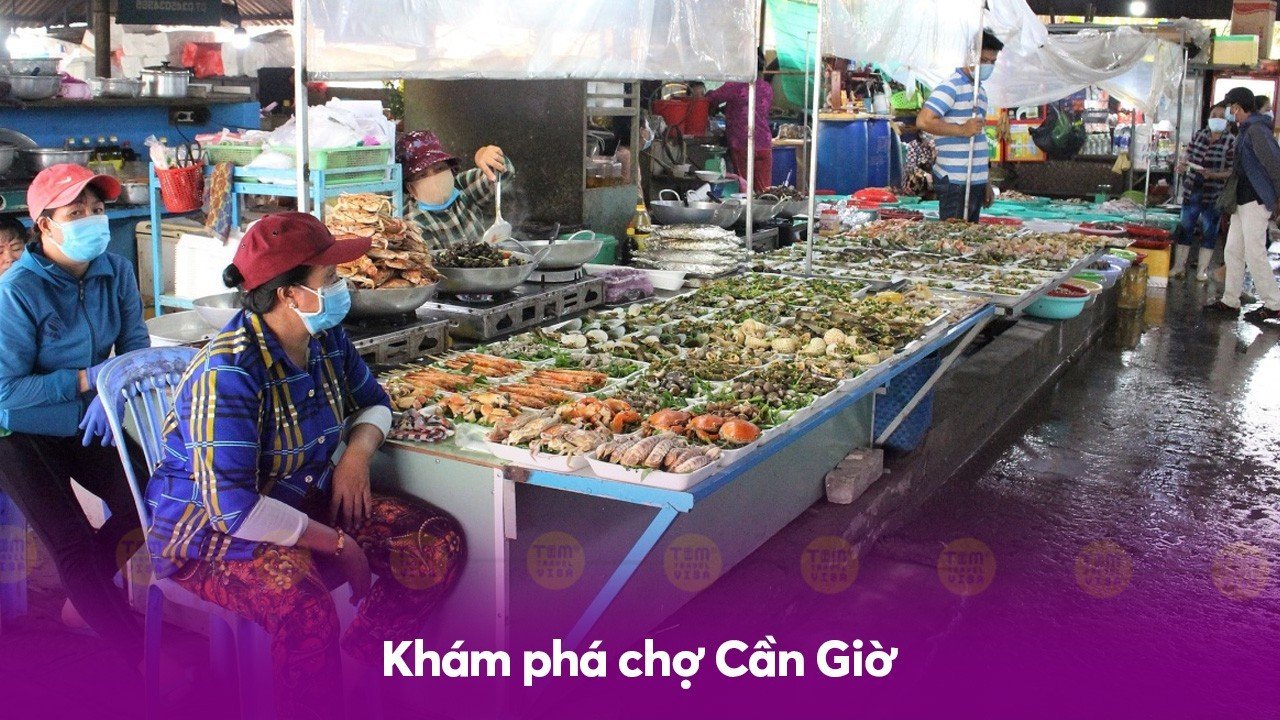 Khám phá chợ Cần Giờ