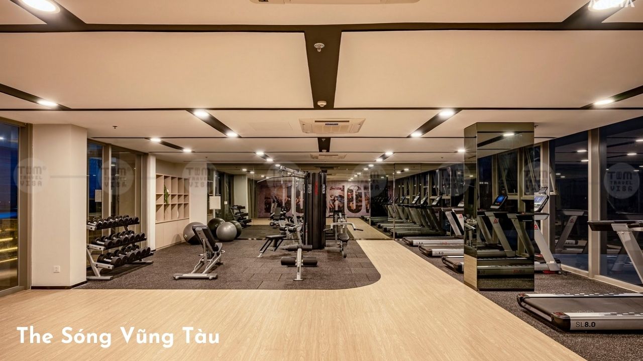 Phòng thể thao tại The Sóng Vũng Tàu