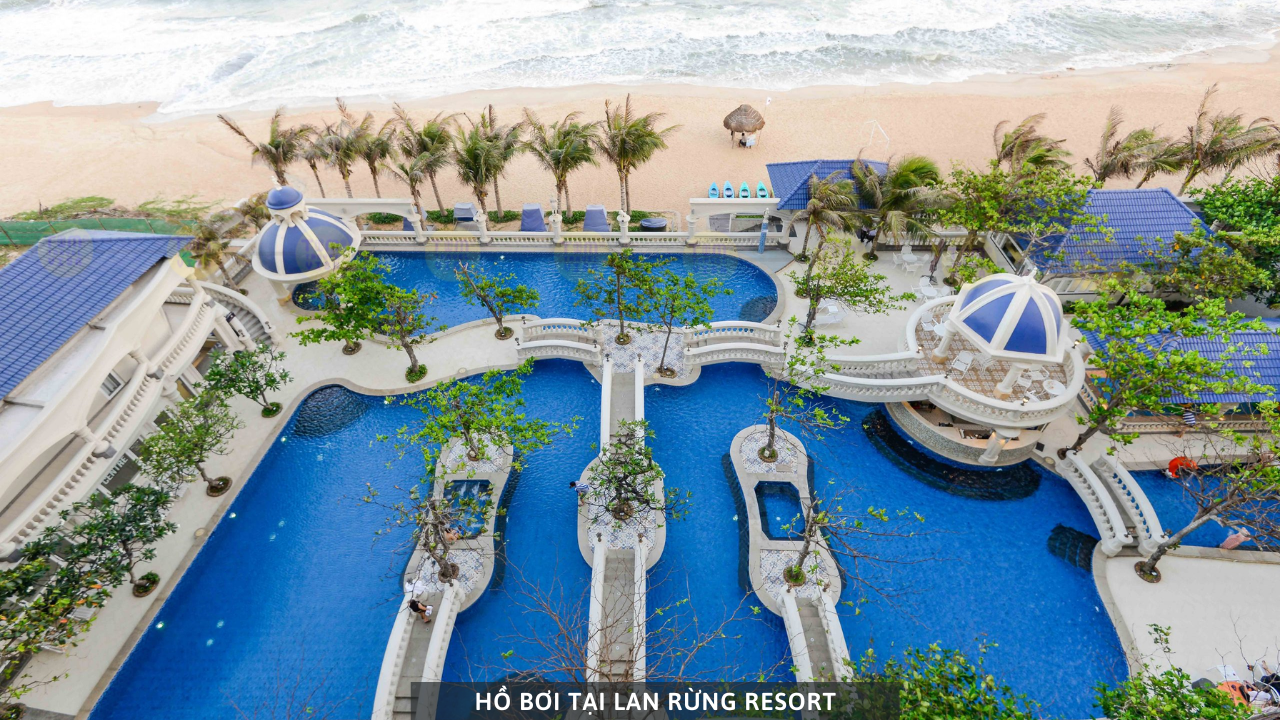 Hồ bơi tại Lan Rừng resort