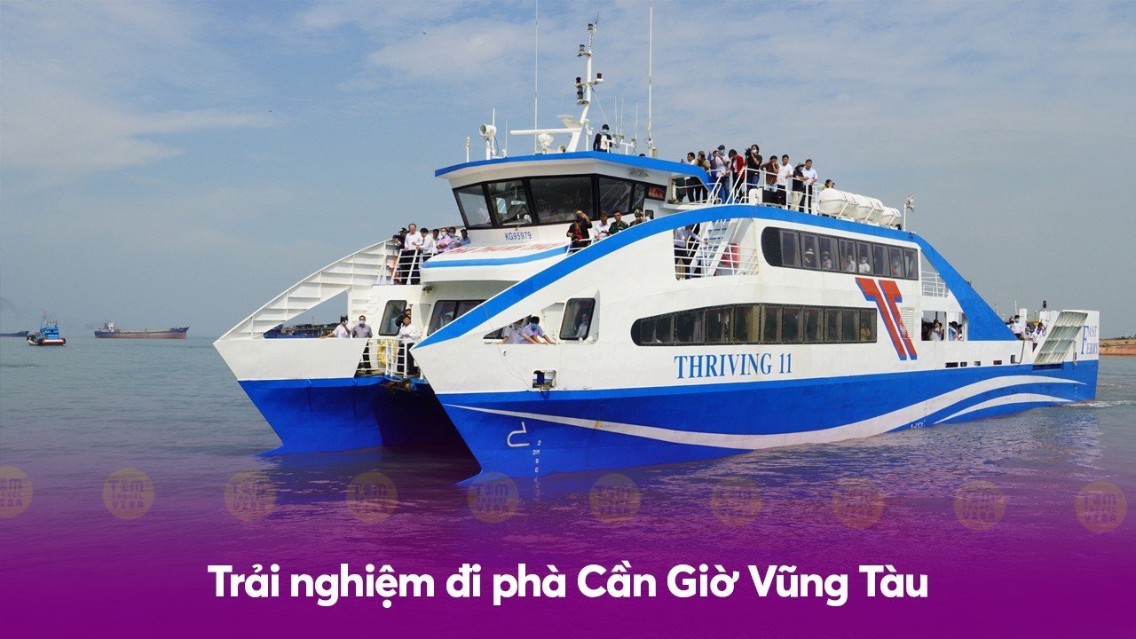 Trải nghiệm đi phà Cần Giờ Vũng Tàu