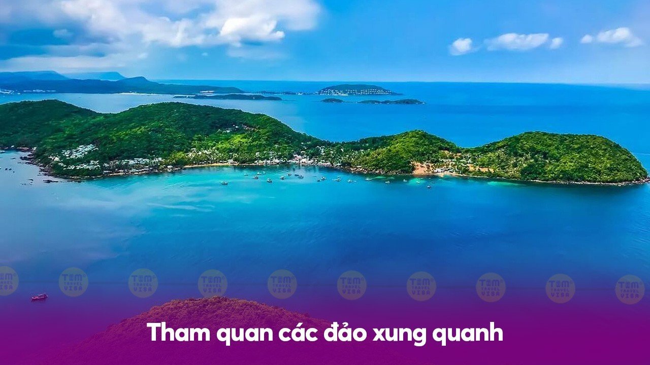 Tham quan các đảo xung quanh