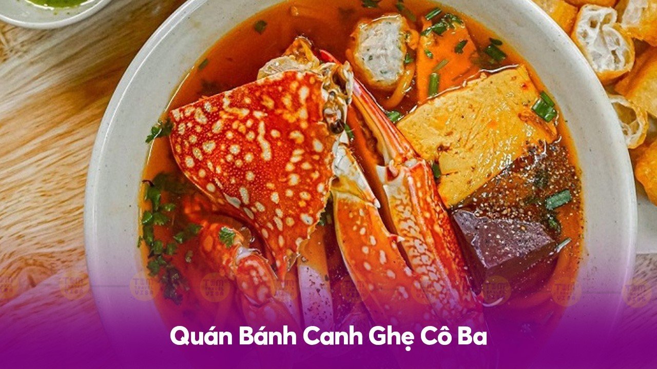 Quán Bánh Canh Ghẹ Cô Ba