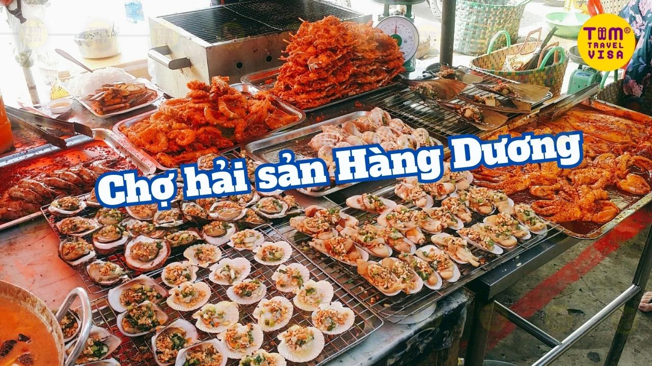 Chợ hải sản Hàng Dương Cần Giờ