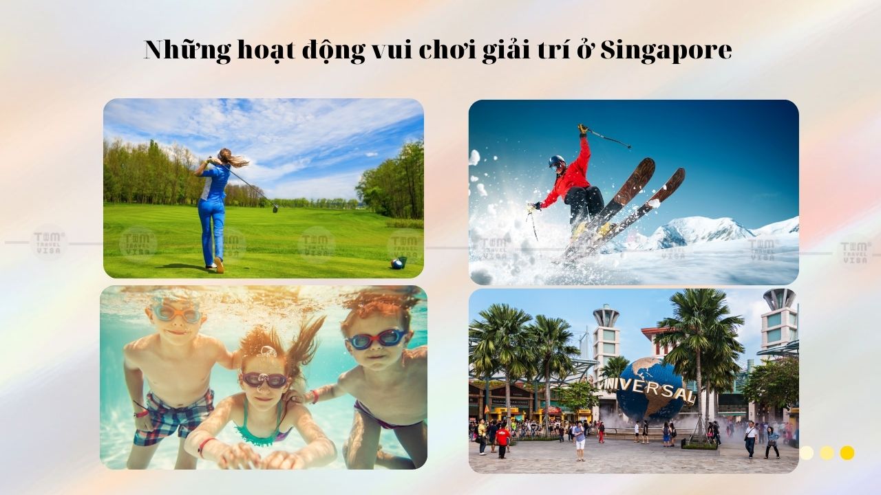 Những hoạt động vui chơi giải trí ở Singapore