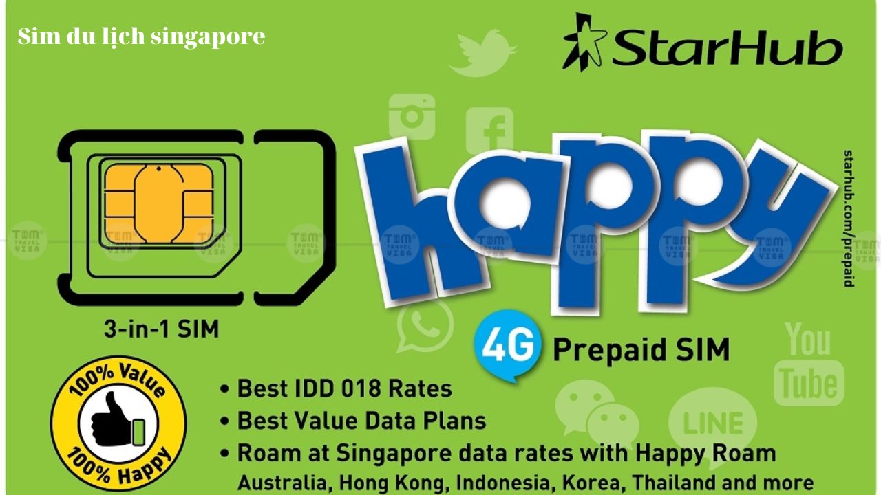 Sim du lịch StarHub