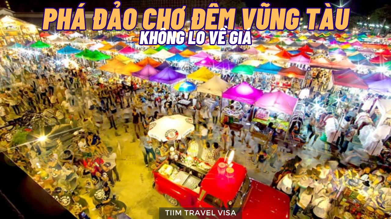 Phá đảo chợ hải sản Vũng Tàu không lo về giá