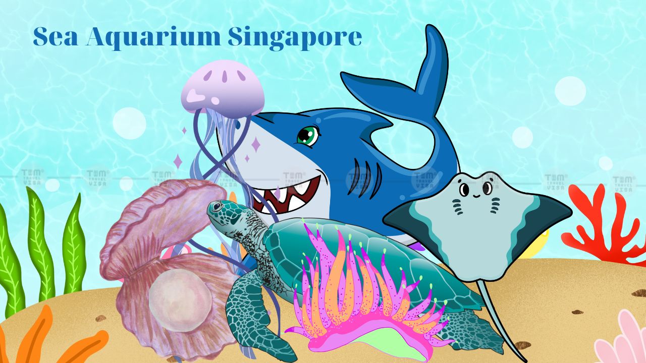 Những loài động vật biển đặc sắc tại Sea Aquarium Singapore