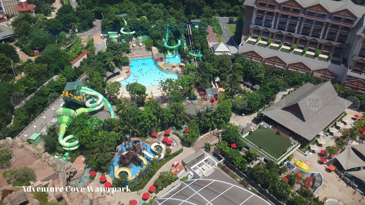 Vị trí đẹp của Adventure Cove Waterpark