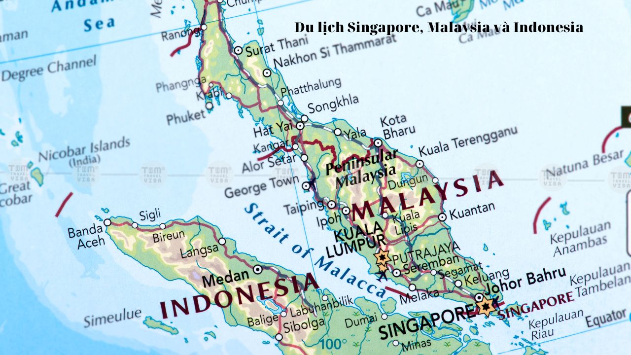 Tính năng độc đáo của chuyến du lịch Singapore, Malaysia và Indonesia