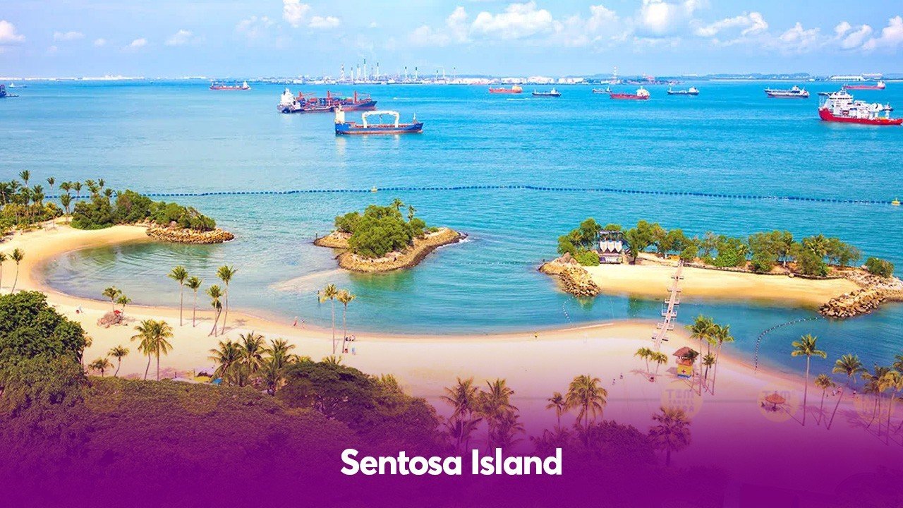 Biển Singapore - Sentosa Island