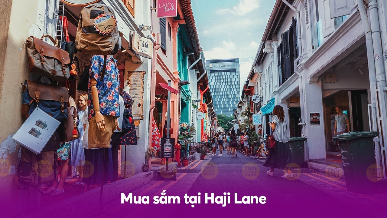 Mua sắm tại Haji Lane