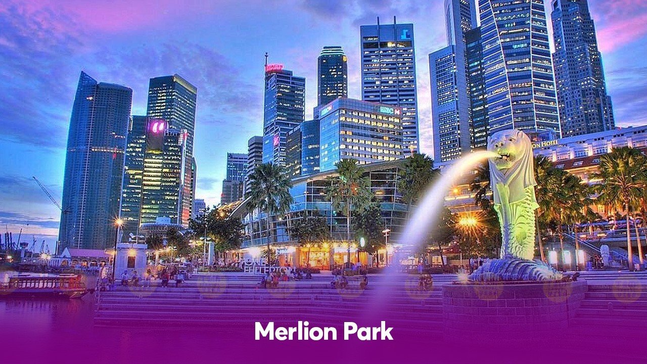 Địa điểm du lịch Singapore: Merlion Park