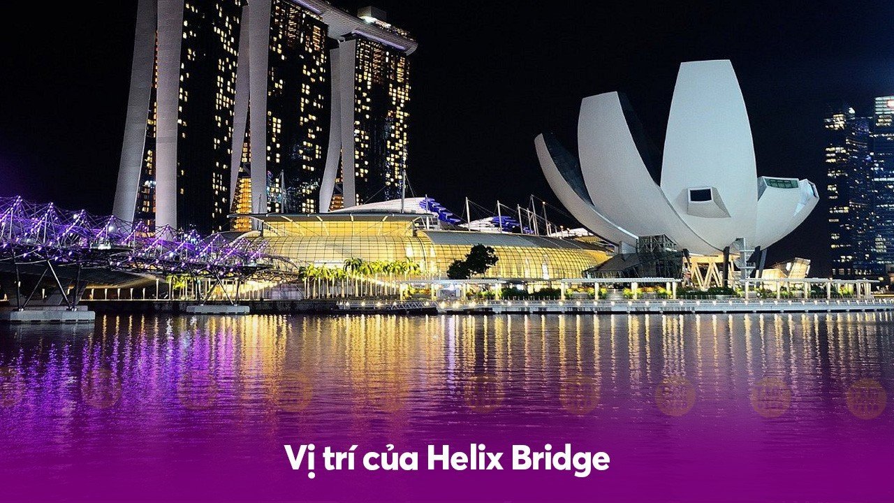 Vị trí của Helix Bridge