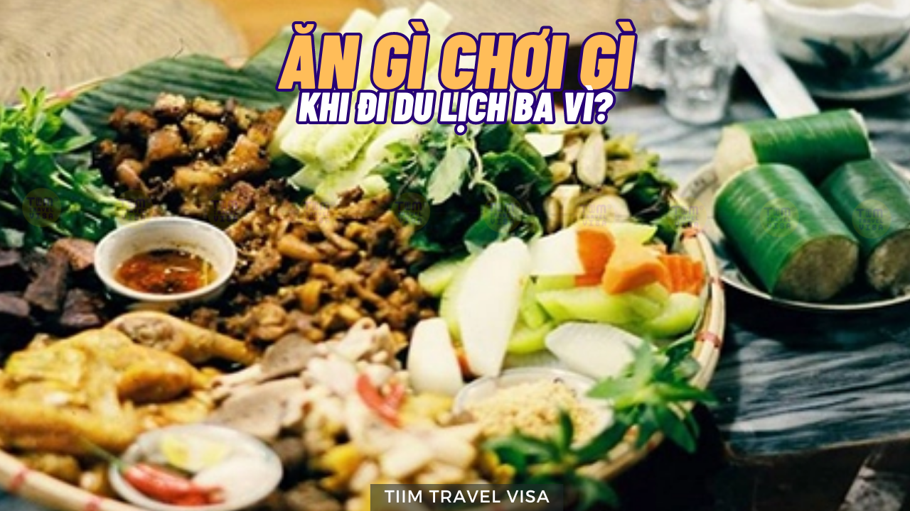 Ăn gì chơi gì khi du lịch Ba Vì?