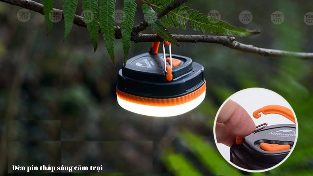 Đèn pin thắp sáng 
