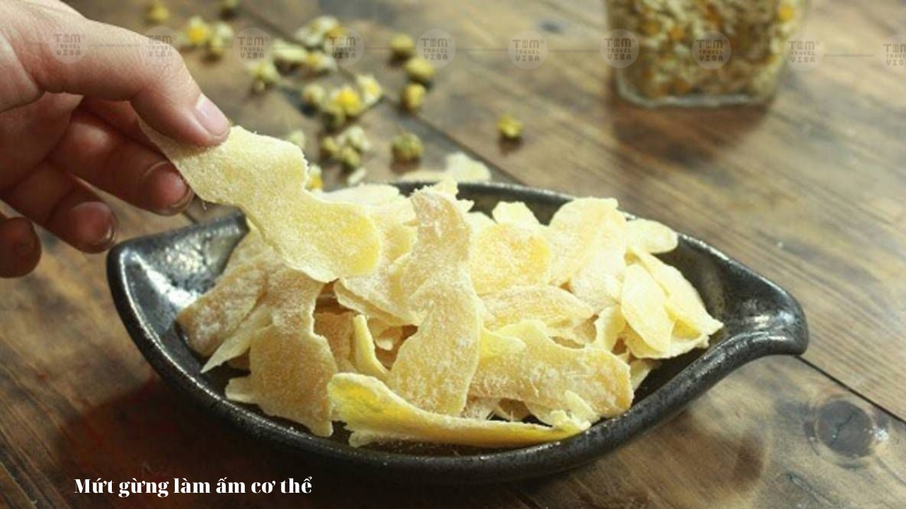 mứt gừng