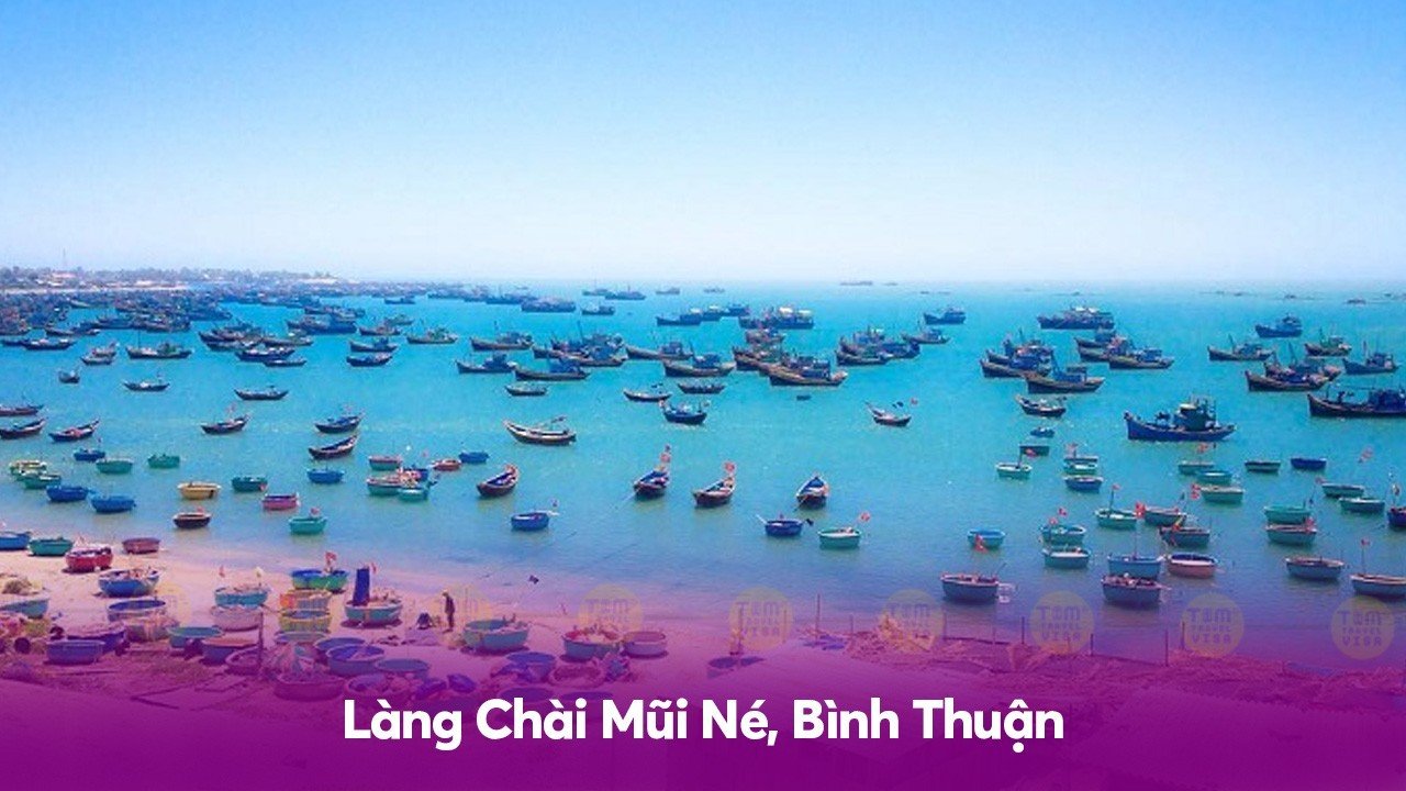 Làng chài ở Việt Nam - Làng Chài Mũi Né, Bình Thuận