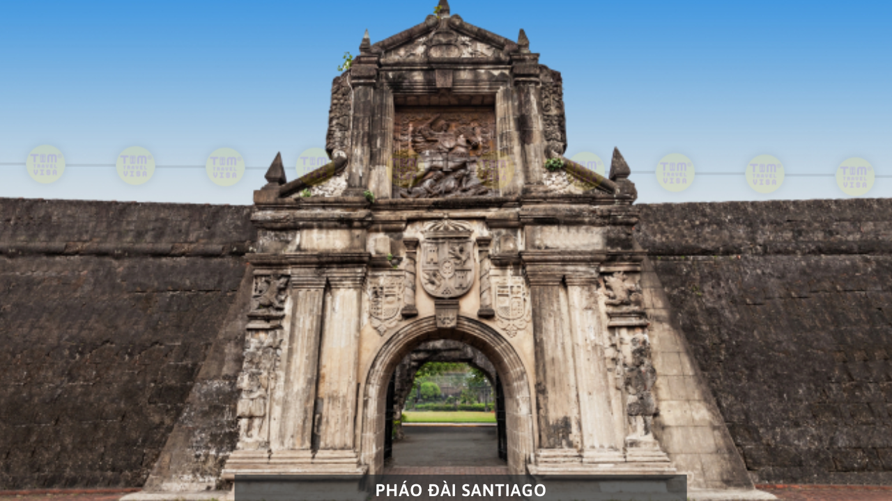 pháo đài Santiago - địa điểm nổi tiếng khi đi du lịch Philippines