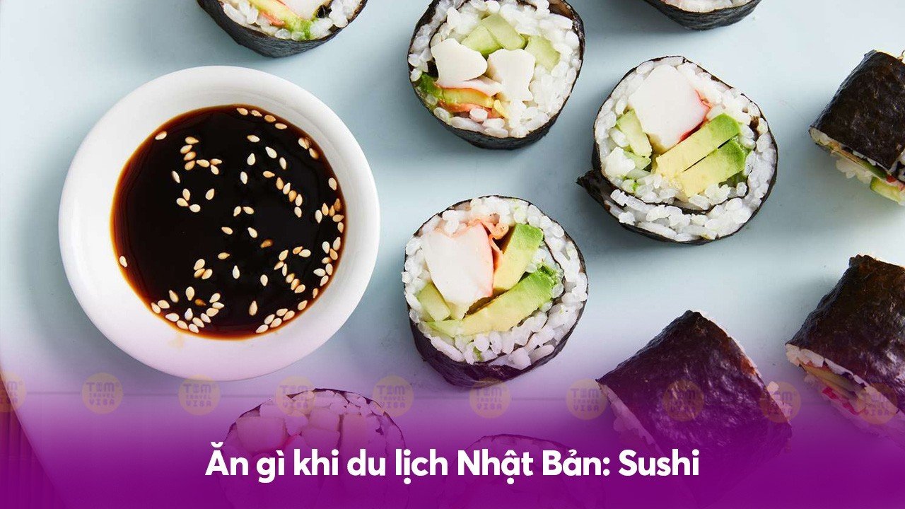 Ăn gì khi du lịch Nhật Bản: Sushi 