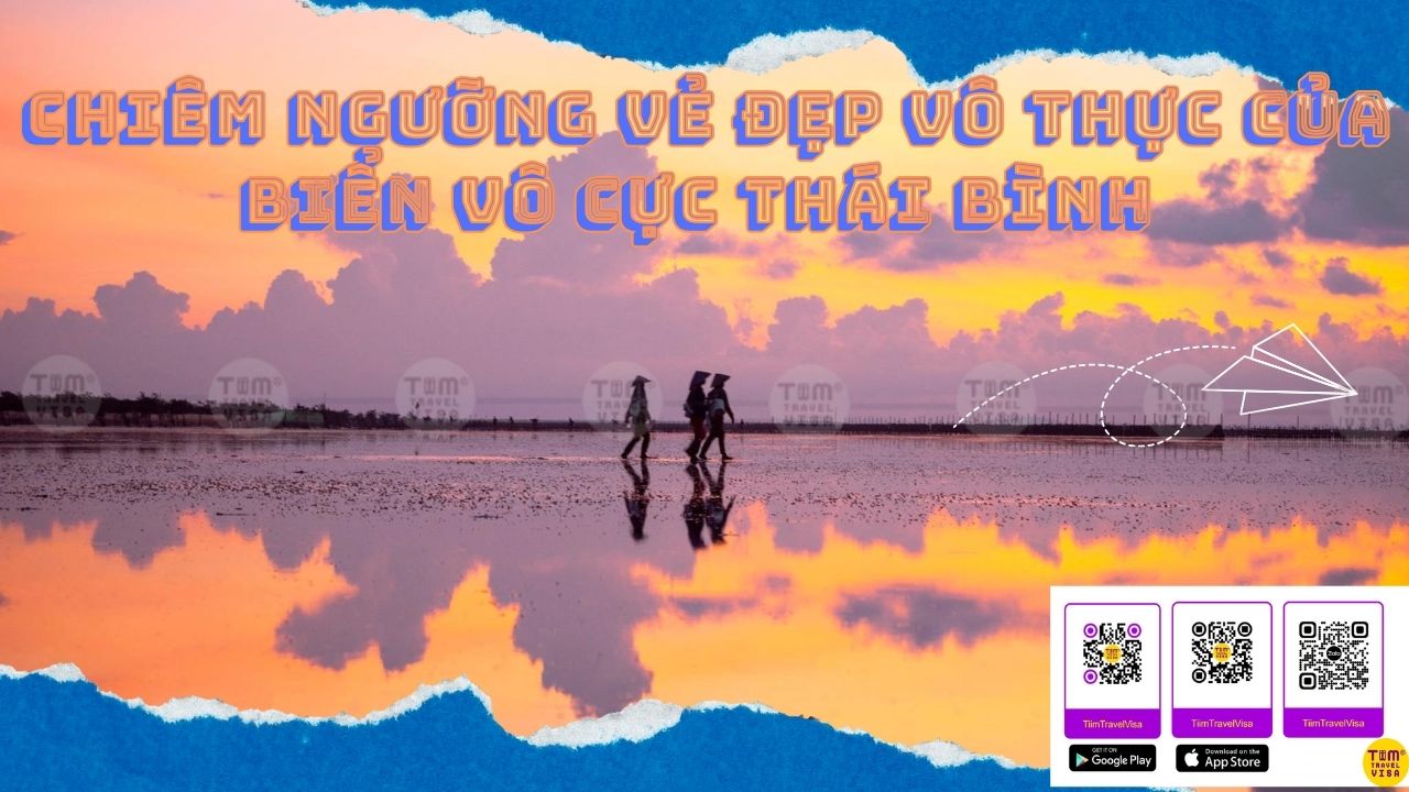 Chiêm ngưỡng vẻ đẹp vô thực của biển vô cực Thái Bình
