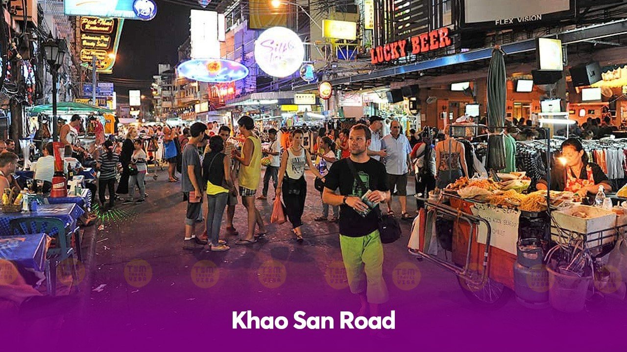 Địa điểm du lịch gần Bangkok -  Khao San Road